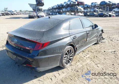 2020 Hyundai Sonata Sel Plus z USA, uszkodzony, nr VIN 5NPEJ4J26LH008248